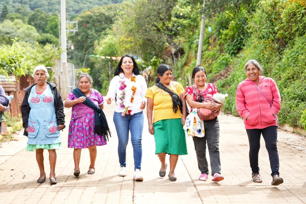 Saymi Pineda lleva la defensa de la soberanía a territorio oaxaqueño
