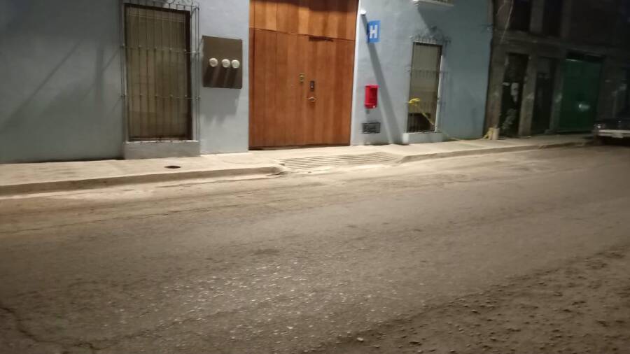 Banco de Materiales se traduce en mejoras para las banquetas del barrio de Jalatlaco