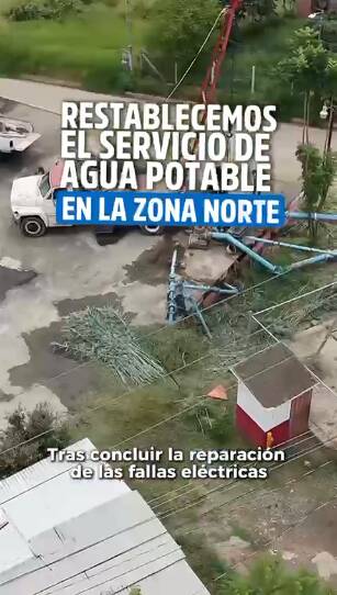 Continúa el suministro de agua potable en la zona norte de Oaxaca de Juárez