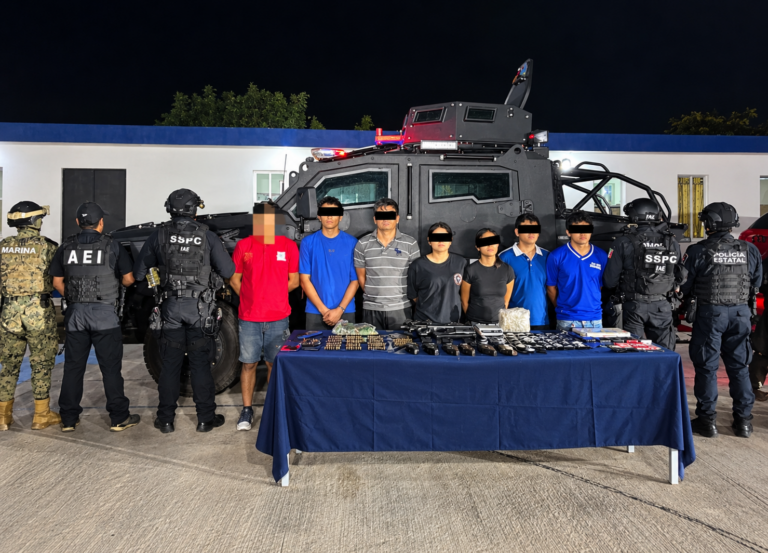 Fiscalía de Oaxaca y fuerzas de seguridad detienen a siete personas relacionadas con homicidios recientes en Juchitán