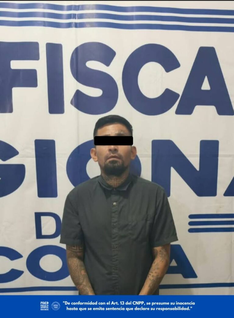 Fiscalía de Oaxaca obtiene vinculación a proceso por violación equiparada agravada y trata de personas en agravio de una menor de edad en la Costa