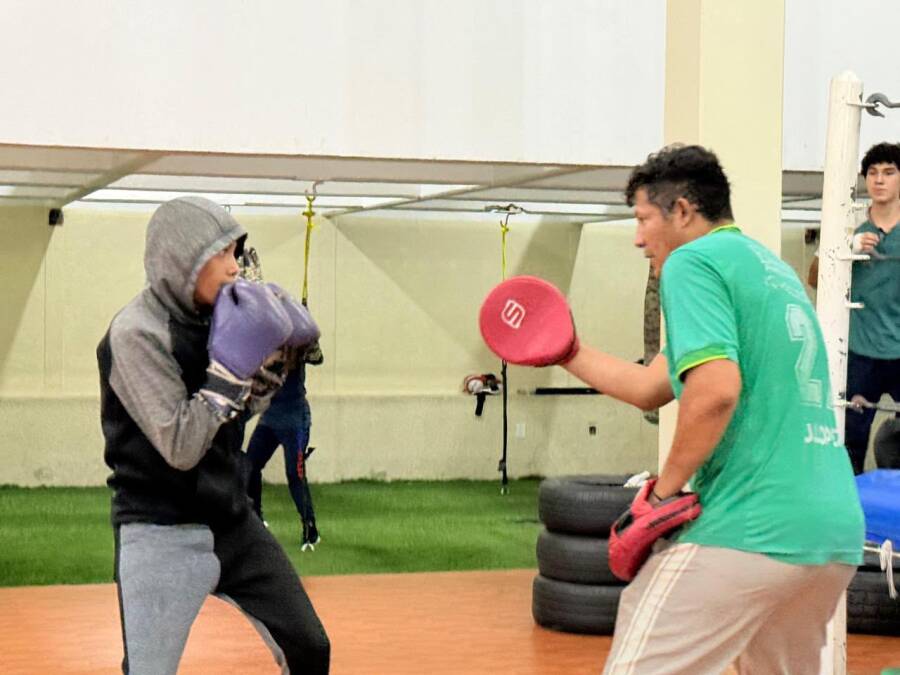 Oaxaca de Juárez impulsa el boxeo con ocho gimnasios del programa Boxeando por la Paz