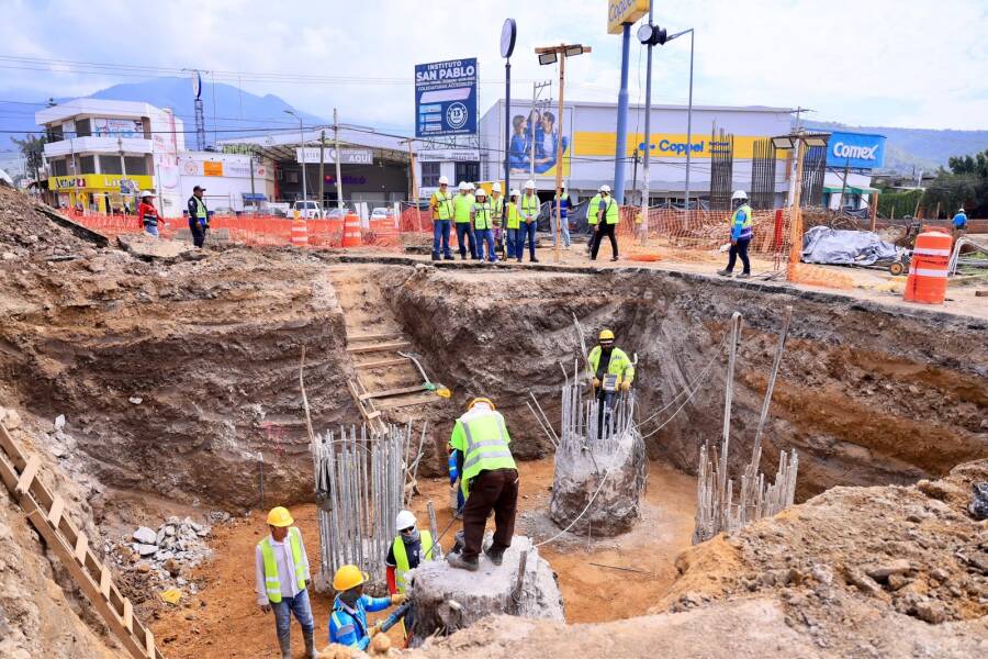 Paso a Desnivel Monumento a Juárez mantiene semáforo verde y registra avances en distintos frentes